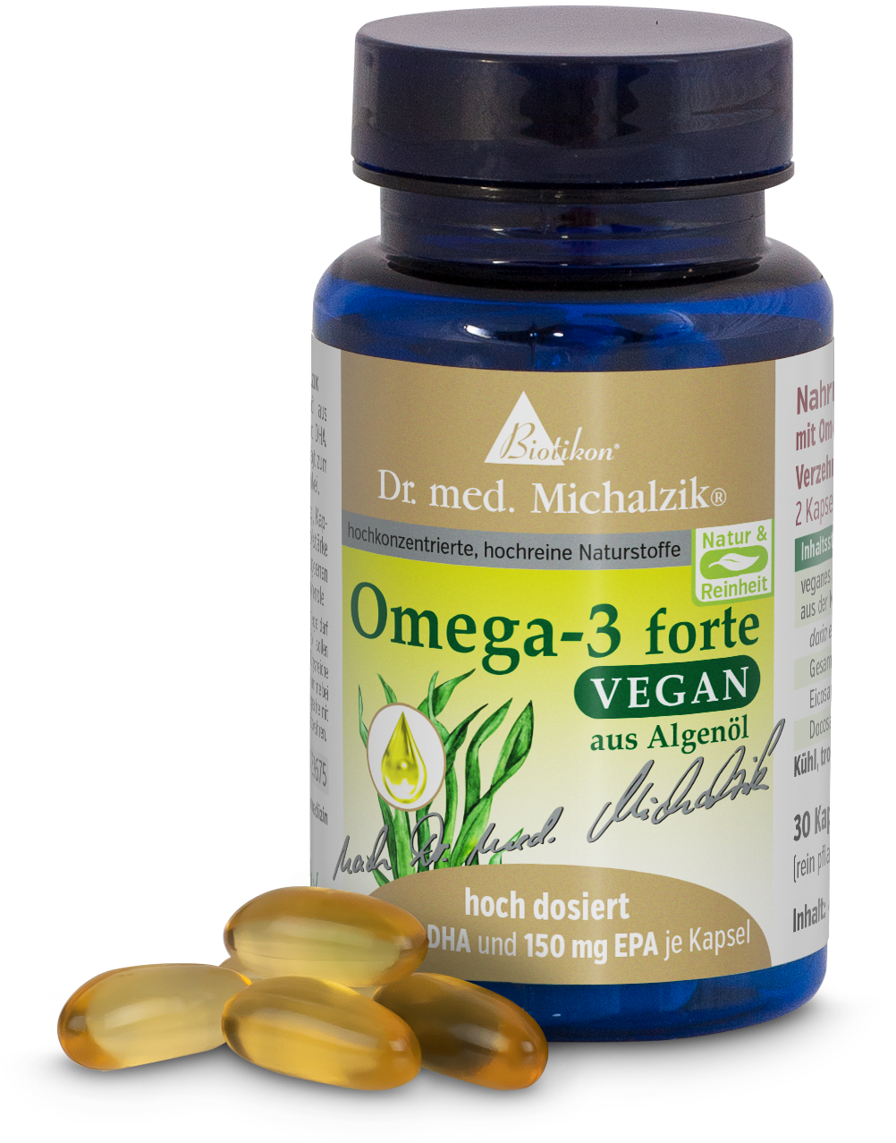 Omega-3 forte vegan - 30 capsule