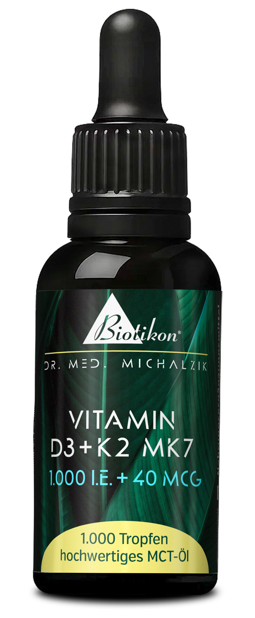 Vitamin D3 + K2 MK7 1.000 I.E. + 40 MCG Tropfen (30 ml)