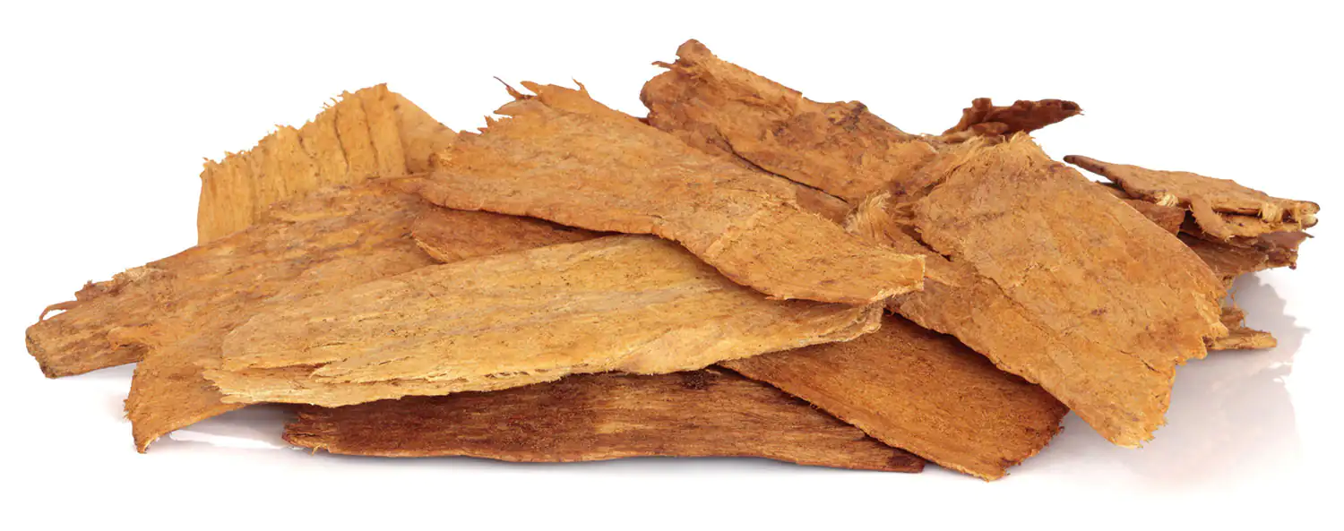 Astragaloside IV Astragalus membranaceus Wurzel Naturgetrocknete Kräuterstücke in brauner Farbe, 100 g lose verpackt.