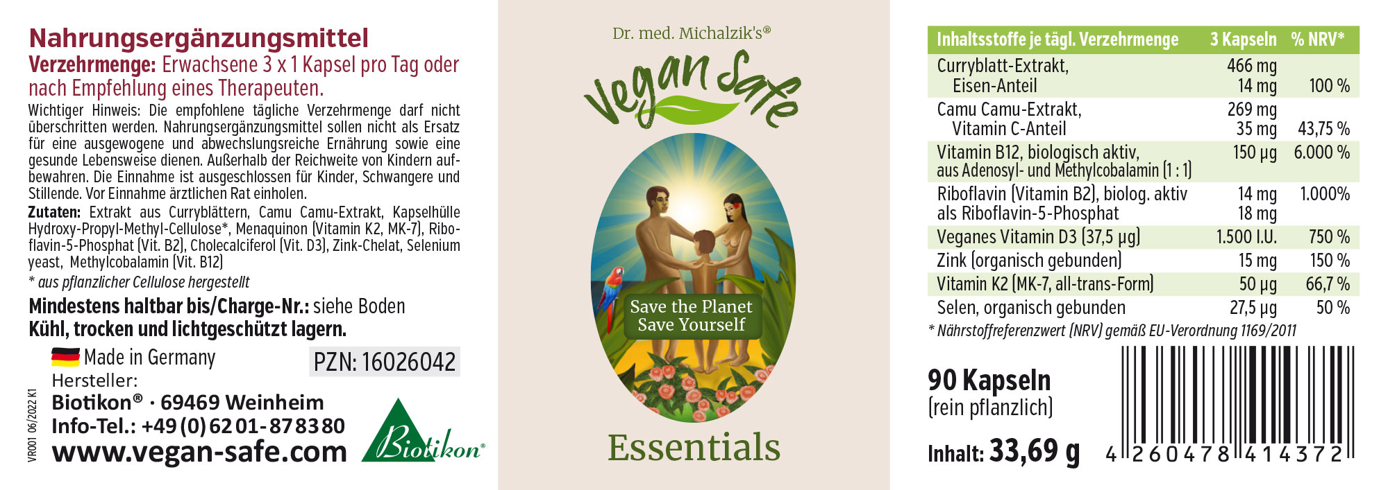 Vegan Safe Essentials