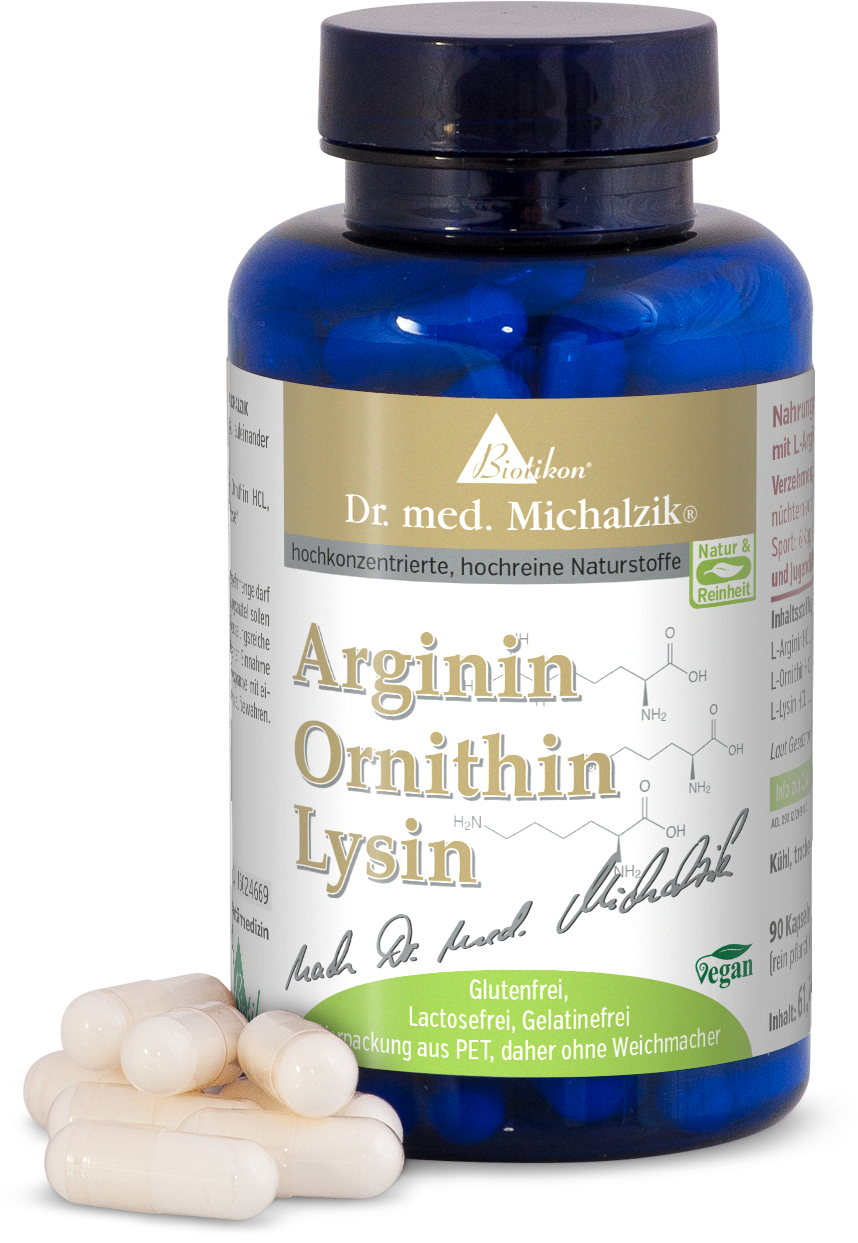 Arginine ornithine lysine du Docteur Alexander Michalzik