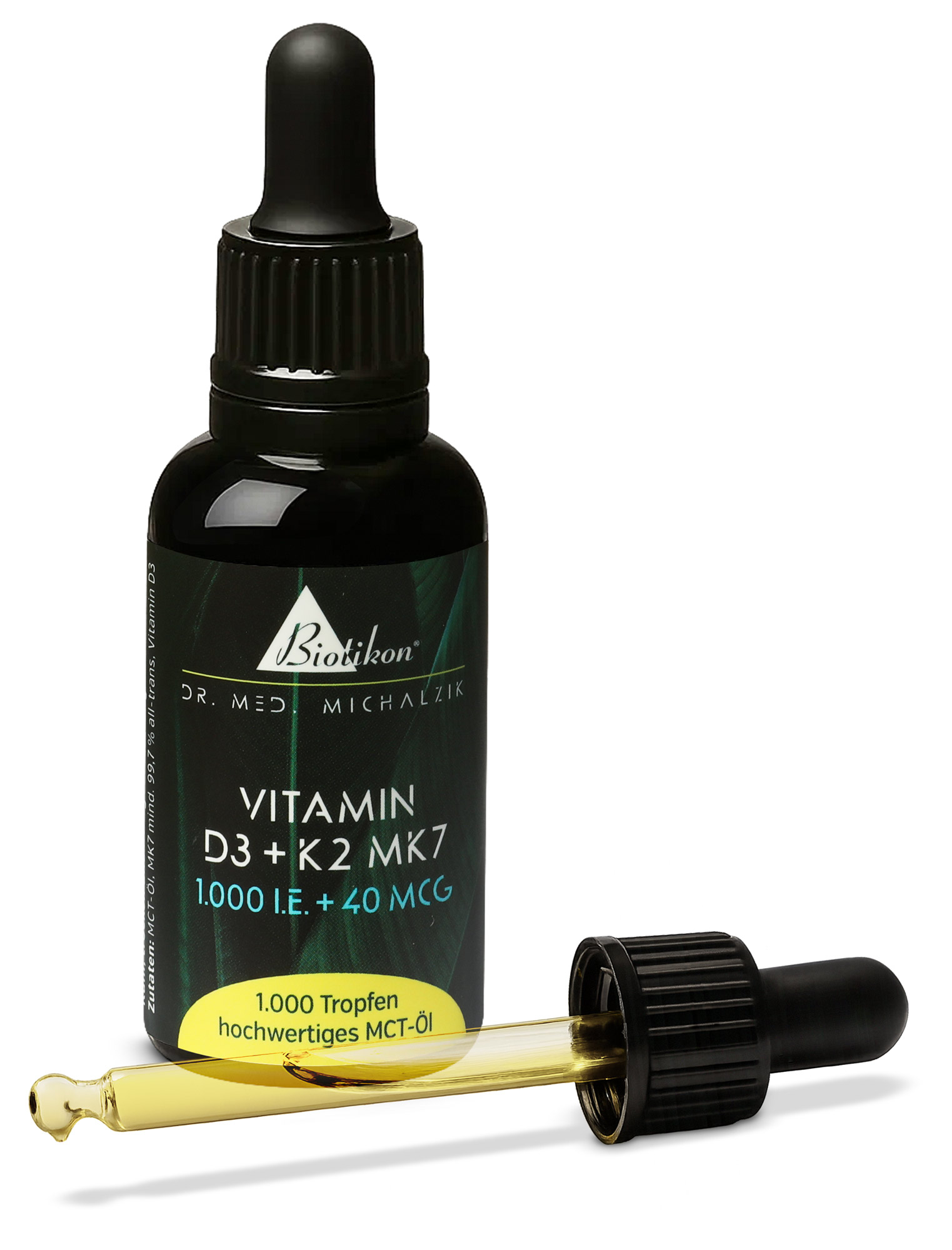 Vitamin D3 + K2 MK7, 1.000 I.E. + 40 MCG (30 ml)