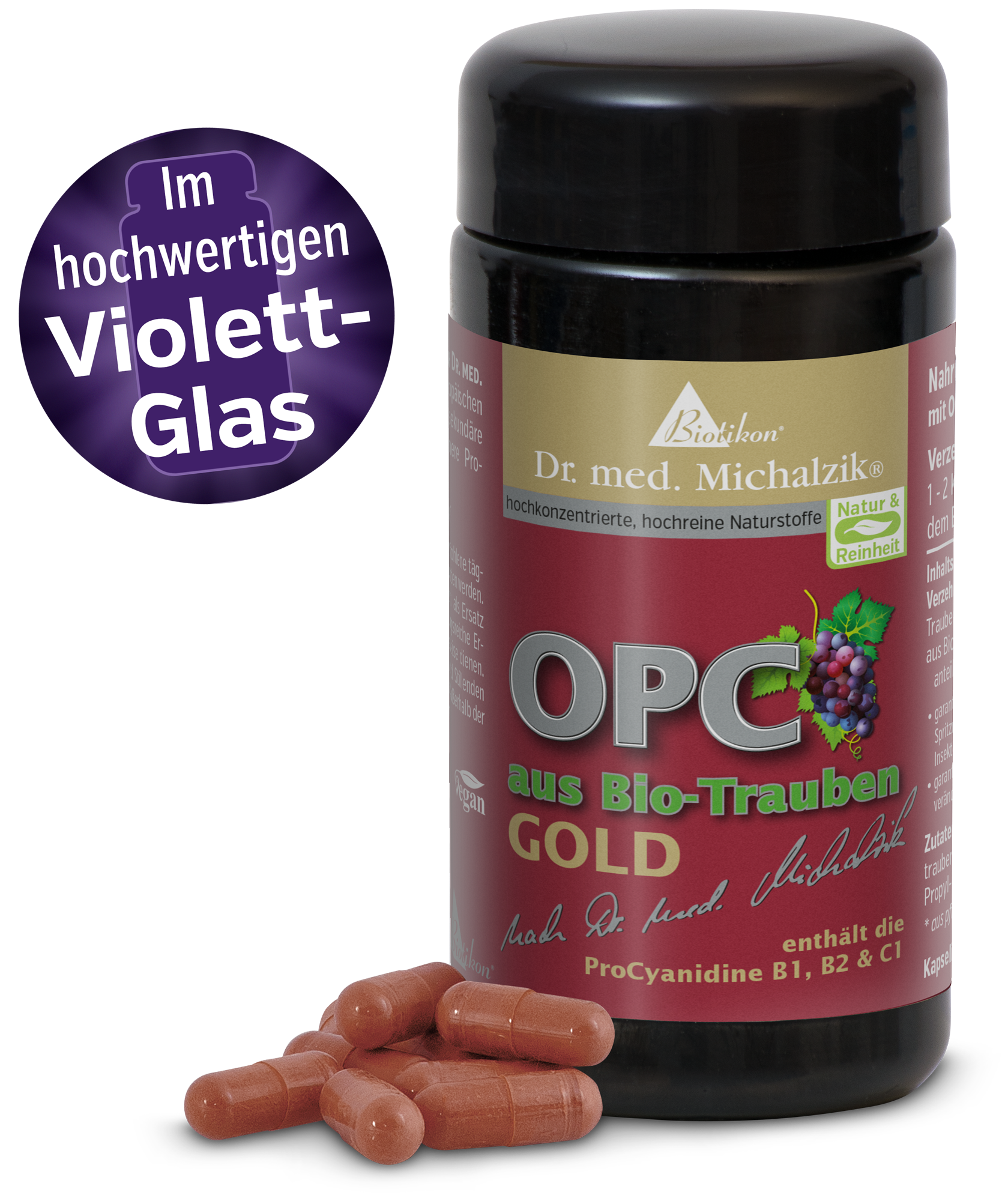 OPC aus Bio-Trauben GOLD – Violettas OPC aus Bio-Trauben GOLD – Violettas