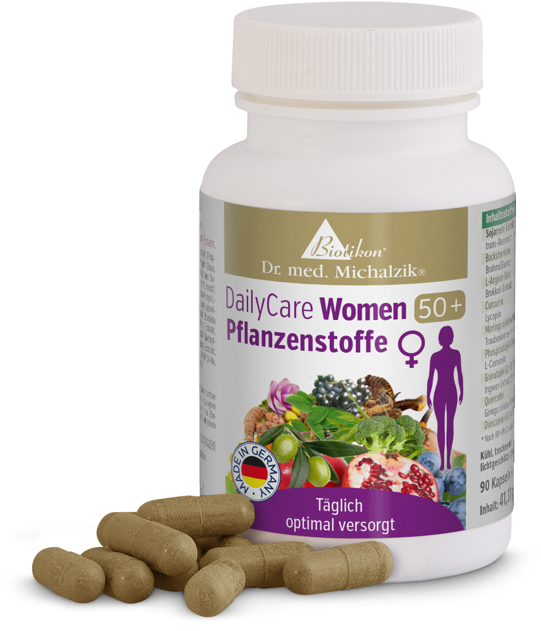 DailyCare Women 50+ Sostanze vegetali