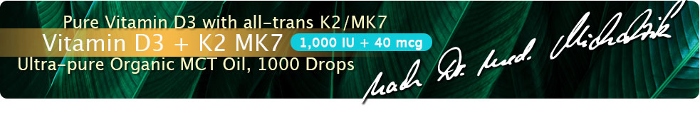 Vitamin D3 + K2 MK7, 1,000 IU + 40 mcg (30 ml)