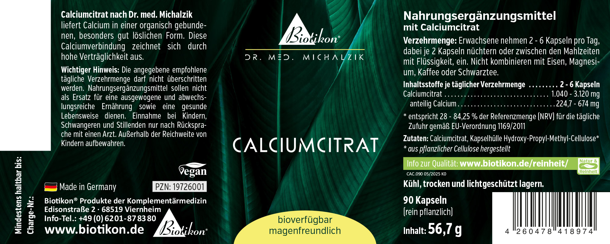 Calciumcitrat