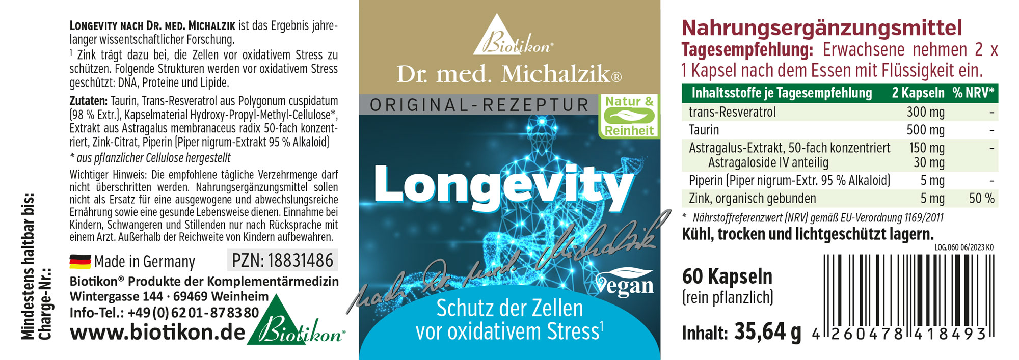 Longevity nach Dr. med. Michalzik