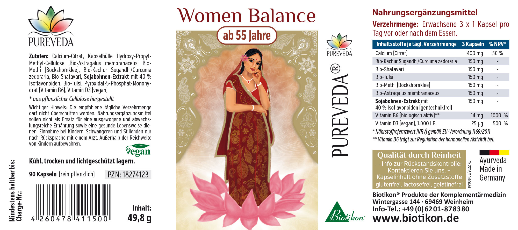Women Balance from 55 Years