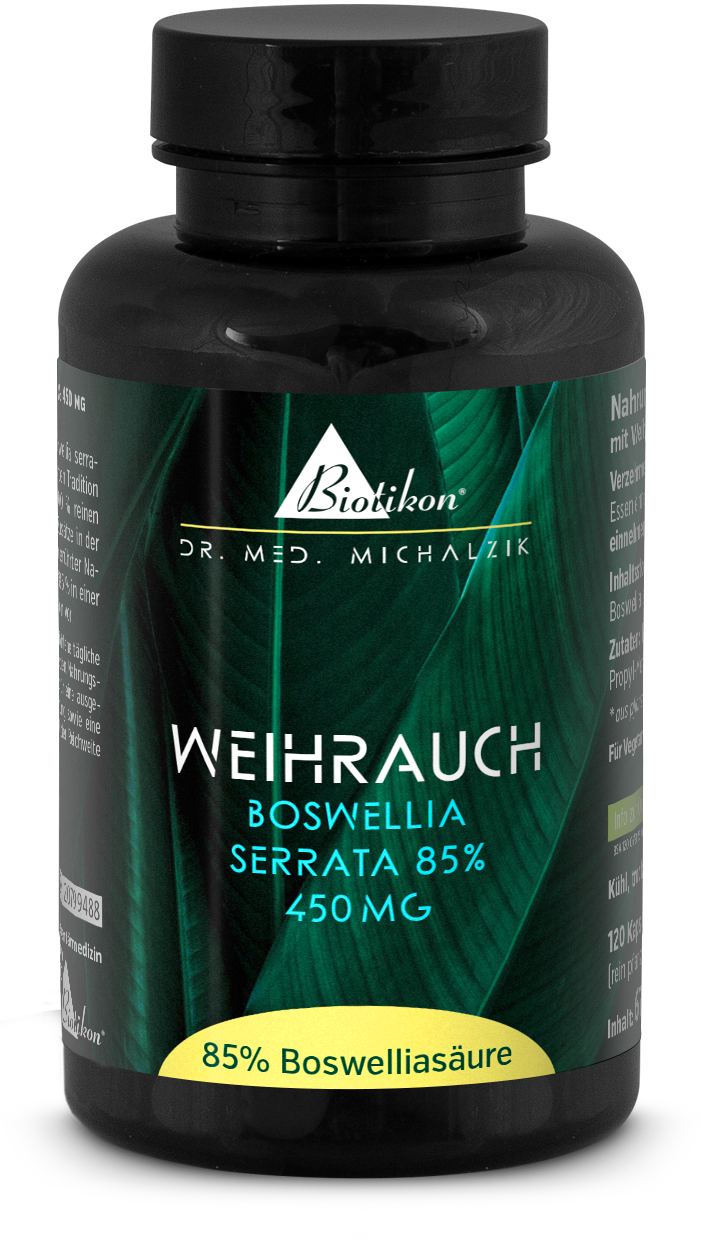 Weihrauch 450 mg Boswellia serrata Dose