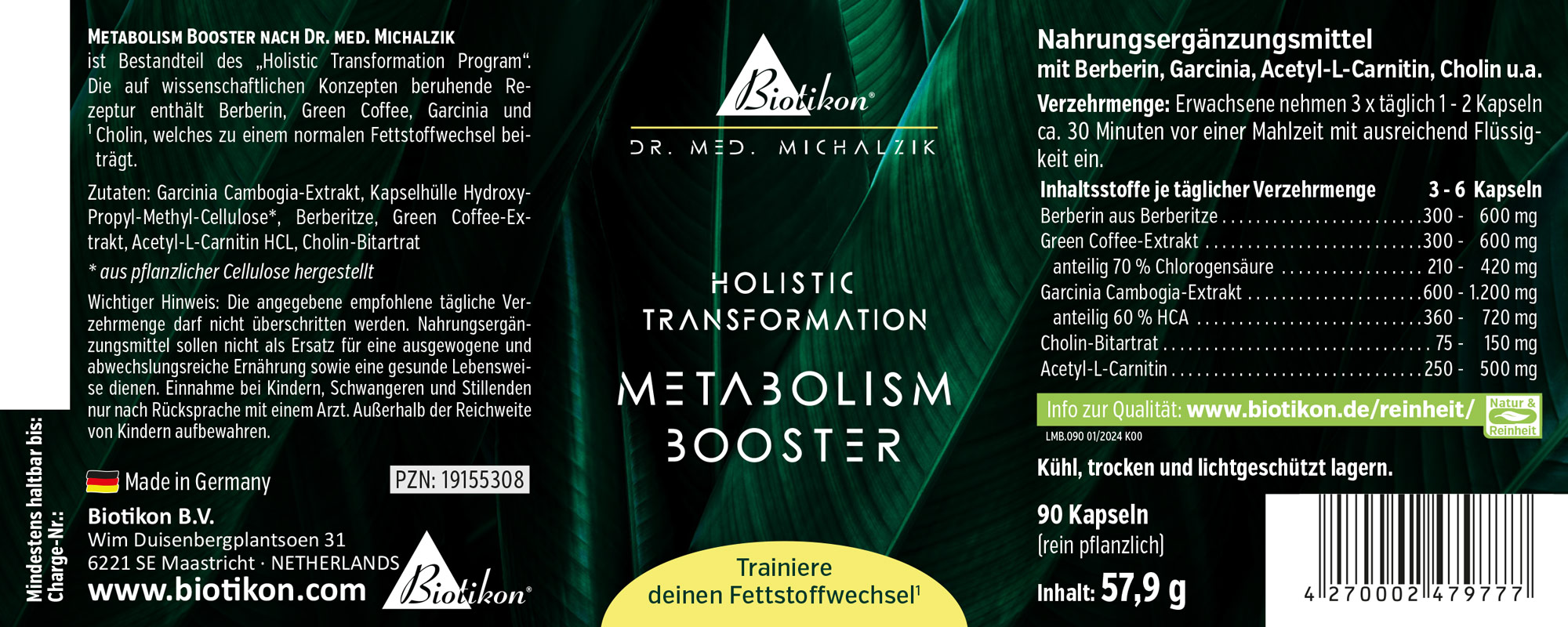 Metabolism Booster by Dr. med. Michalzik