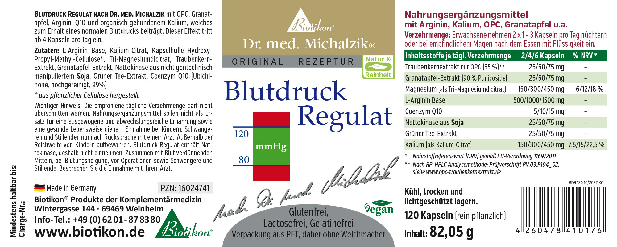 Blutdruck Regulat