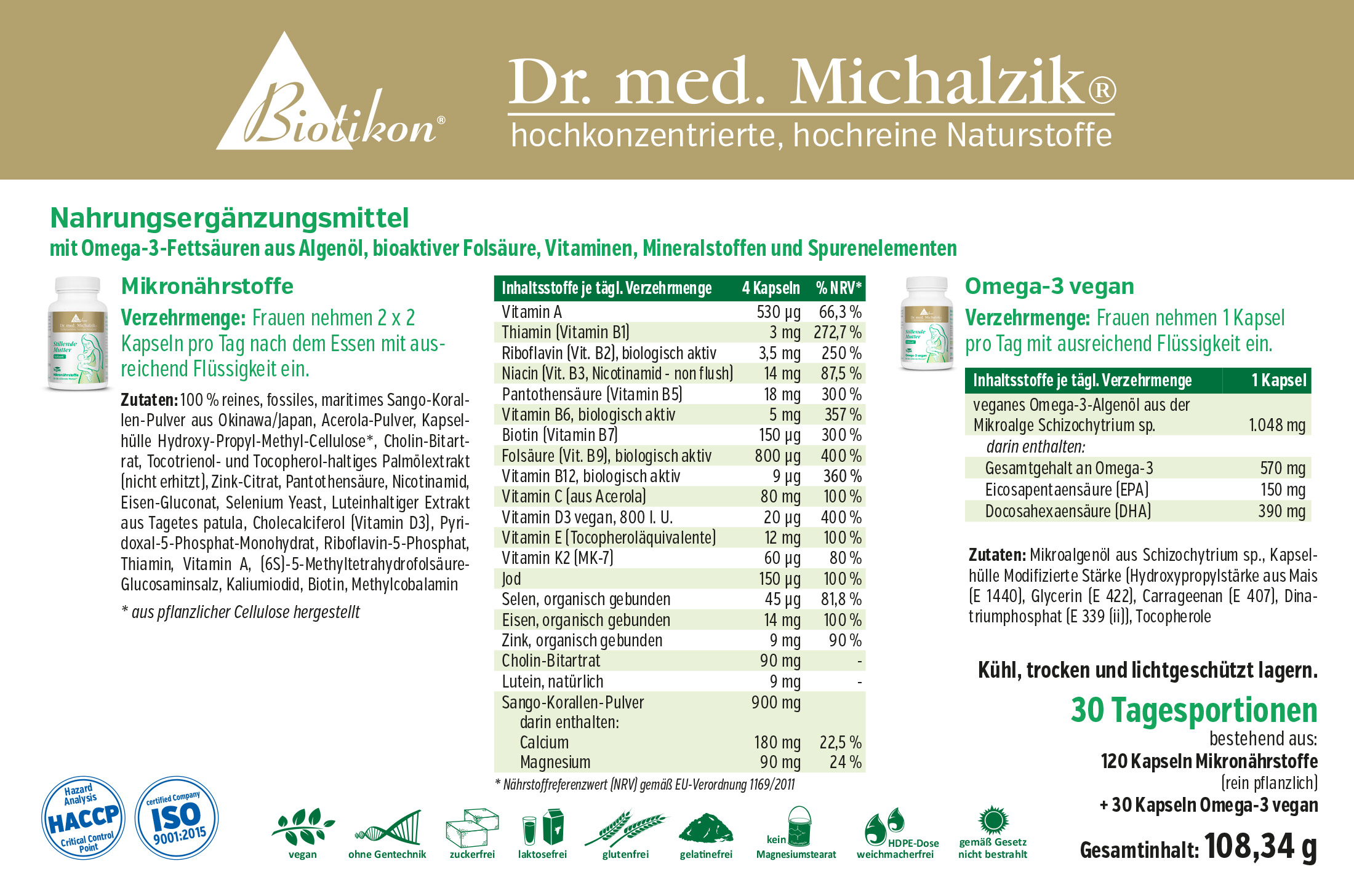 Omega-3 Kapseln – 120 Stück Nahrungsergänzungsmittel in Kapseln, 120 Stück, transparente Kapselhülle, auf weißem Hintergrund.