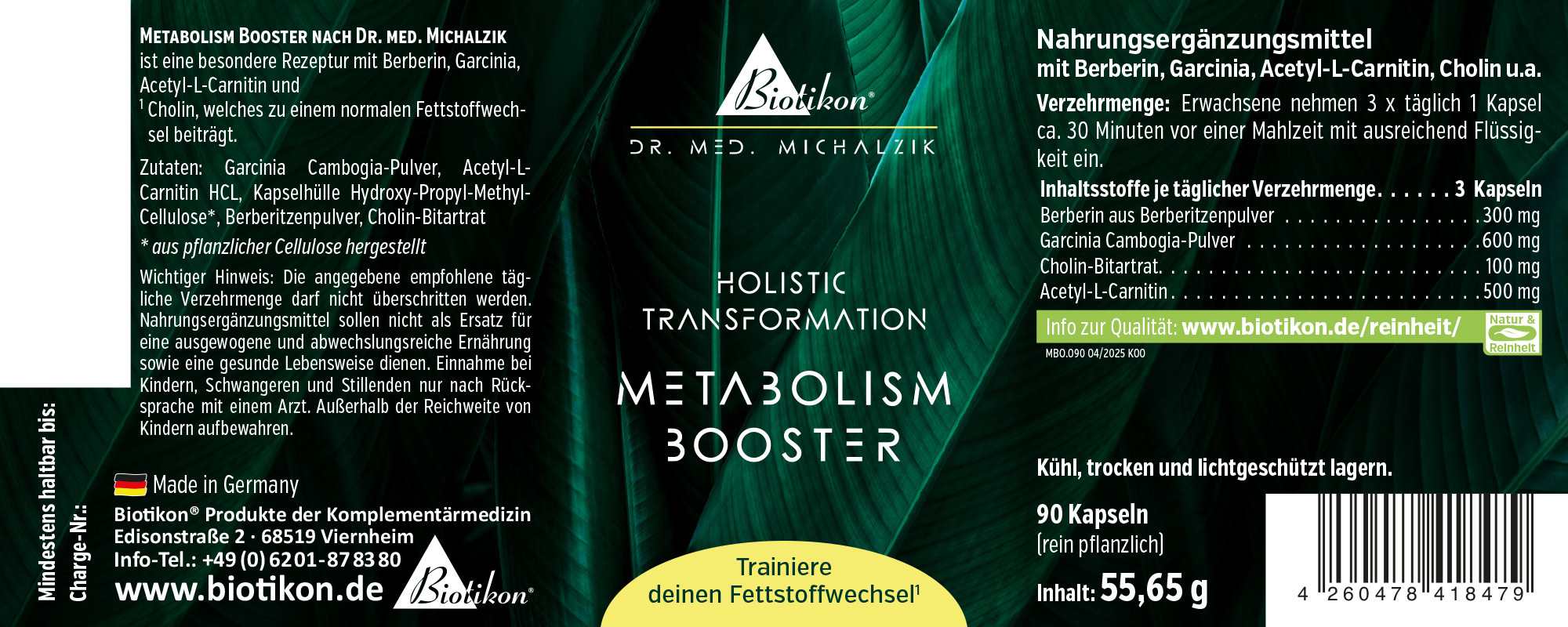 Holistic Transformation Metabolism Booster
