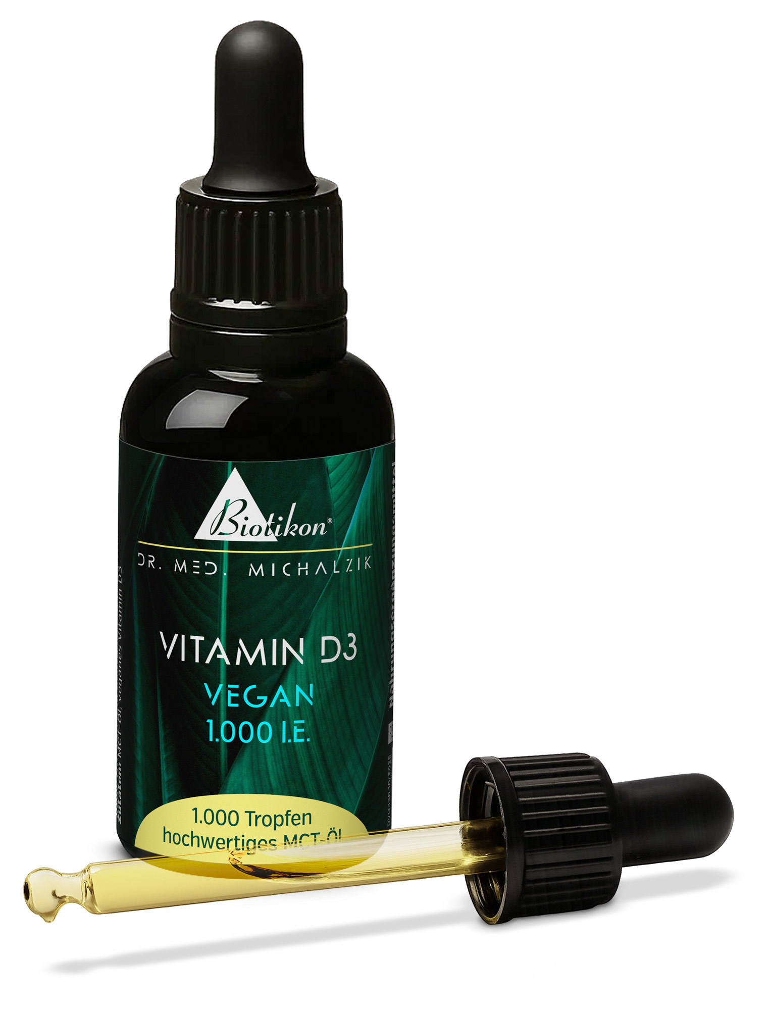 Vitamin-D3 1000IE vegan Flasche mit Pipette (1) Vitamin-D3 1000IE vegan Flasche mit Pipette (1)