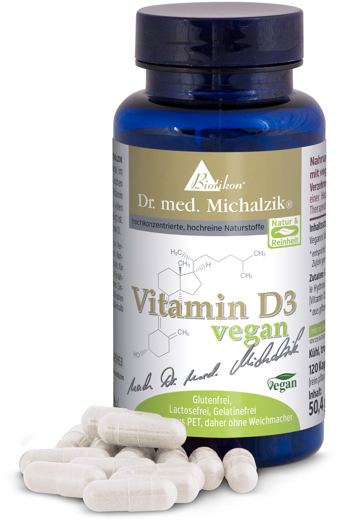 VitaminBKomplex nach Dr. med. Michalzik, 60 Kapseln, Nahrungsergänzungsmittel mit den